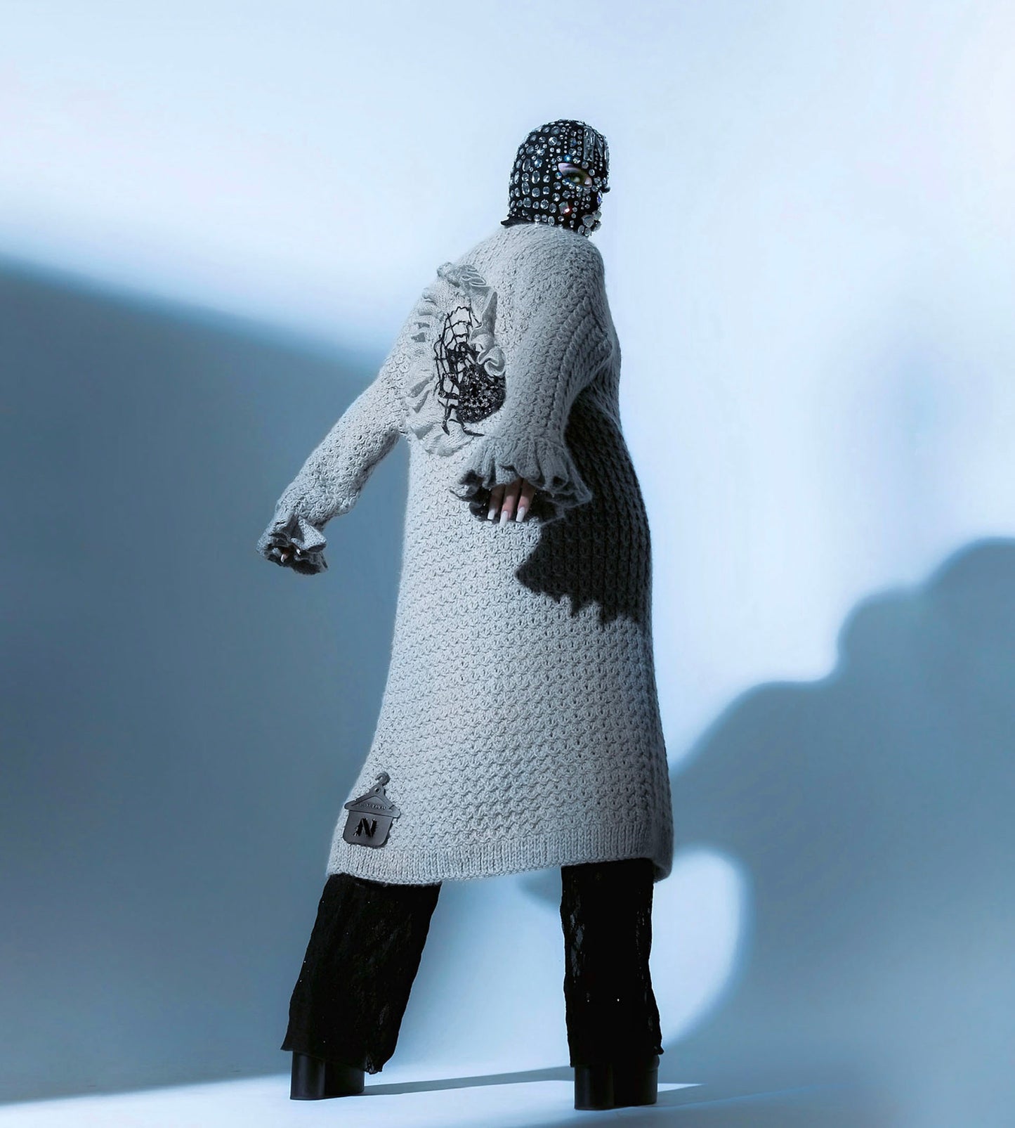 Crystal Web Cardigan