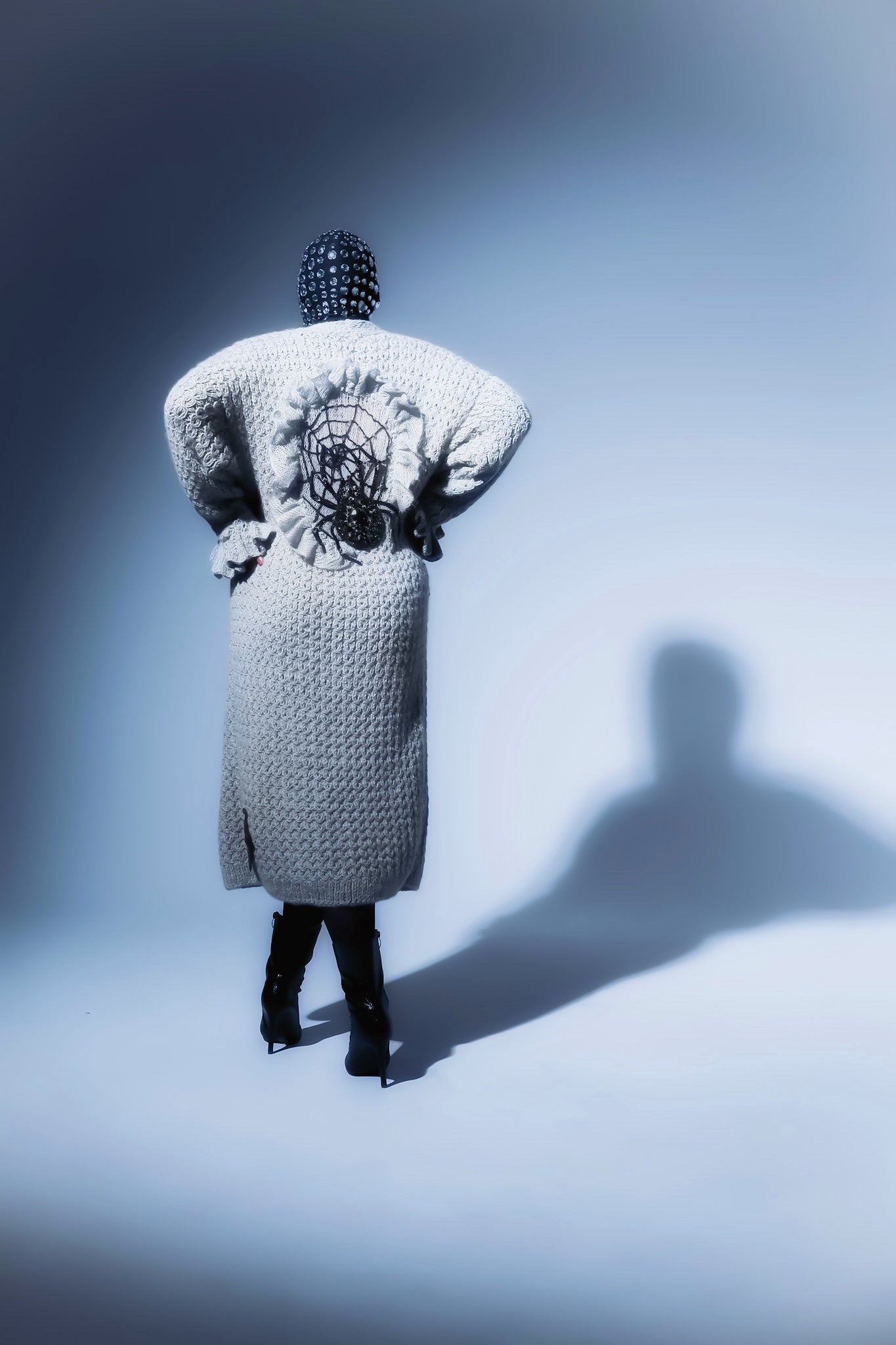 Crystal Web Cardigan