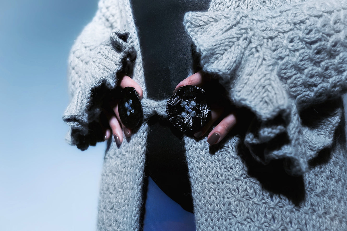 Crystal Web Cardigan