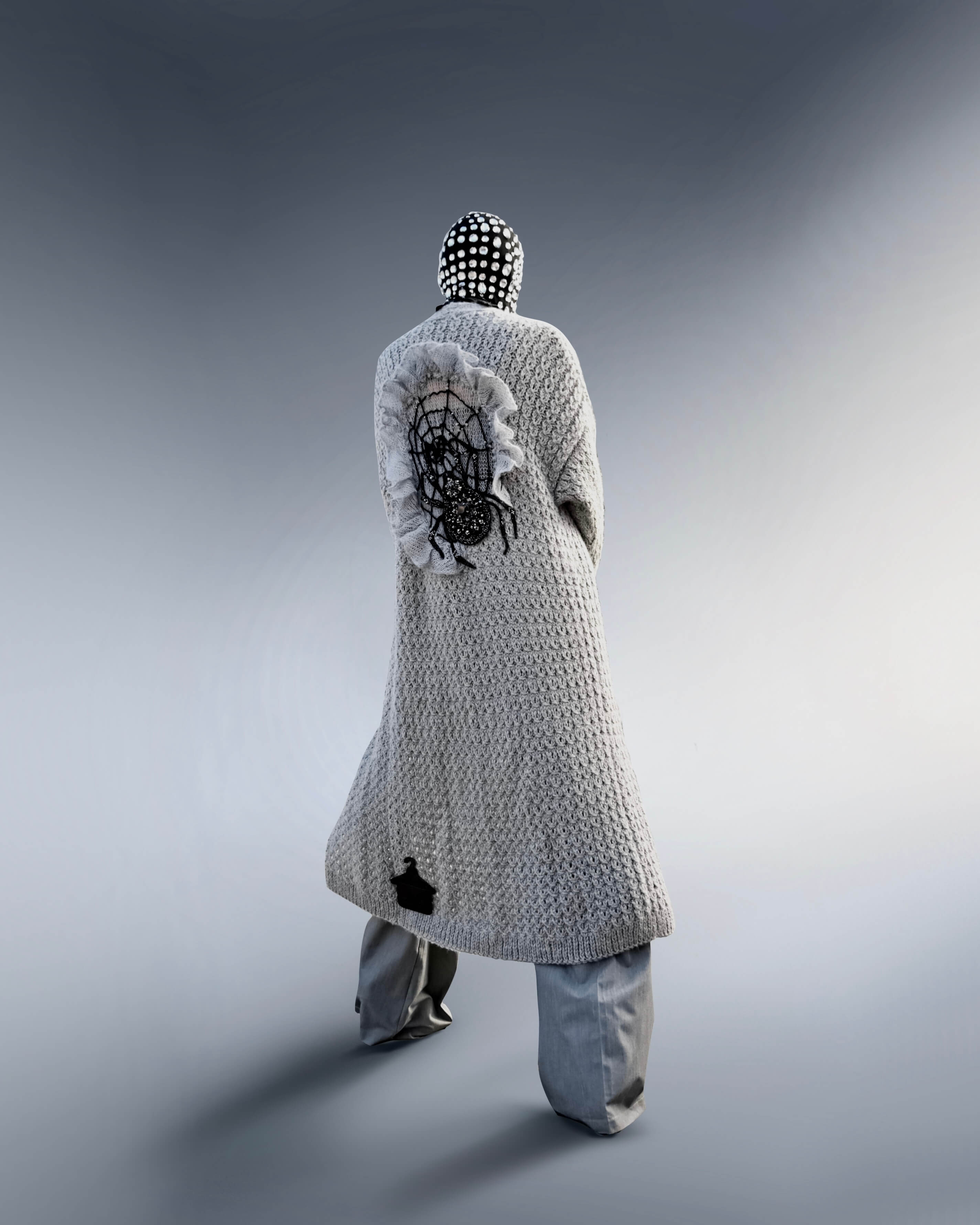 Crystal Web Cardigan – NATAKUKU